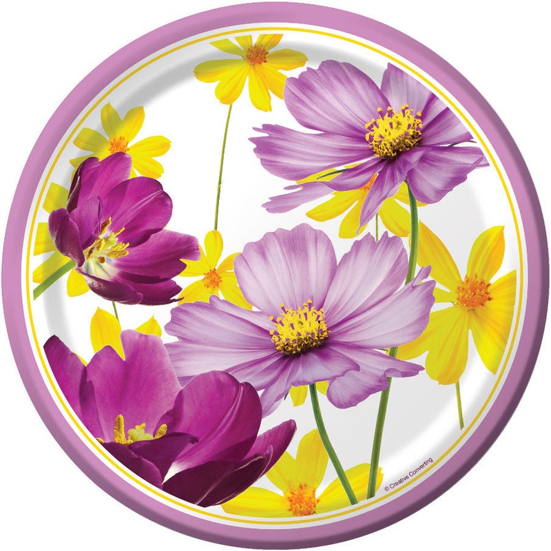 Spring Fields Dinner Plates (8ct)
