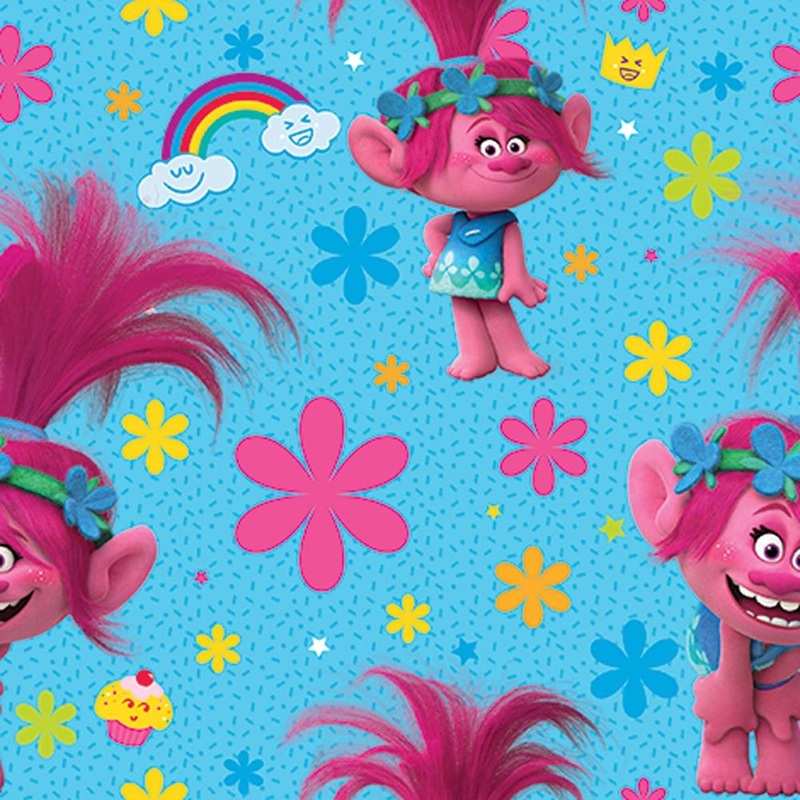 Trolls Gift Wrap Roll