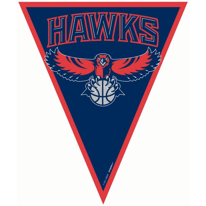 Atlanta Hawks Pennant Banner