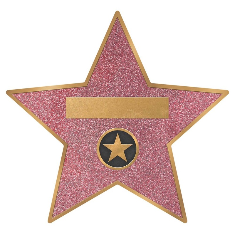 Glitz & Glam Star Decal Clings (8 ct)