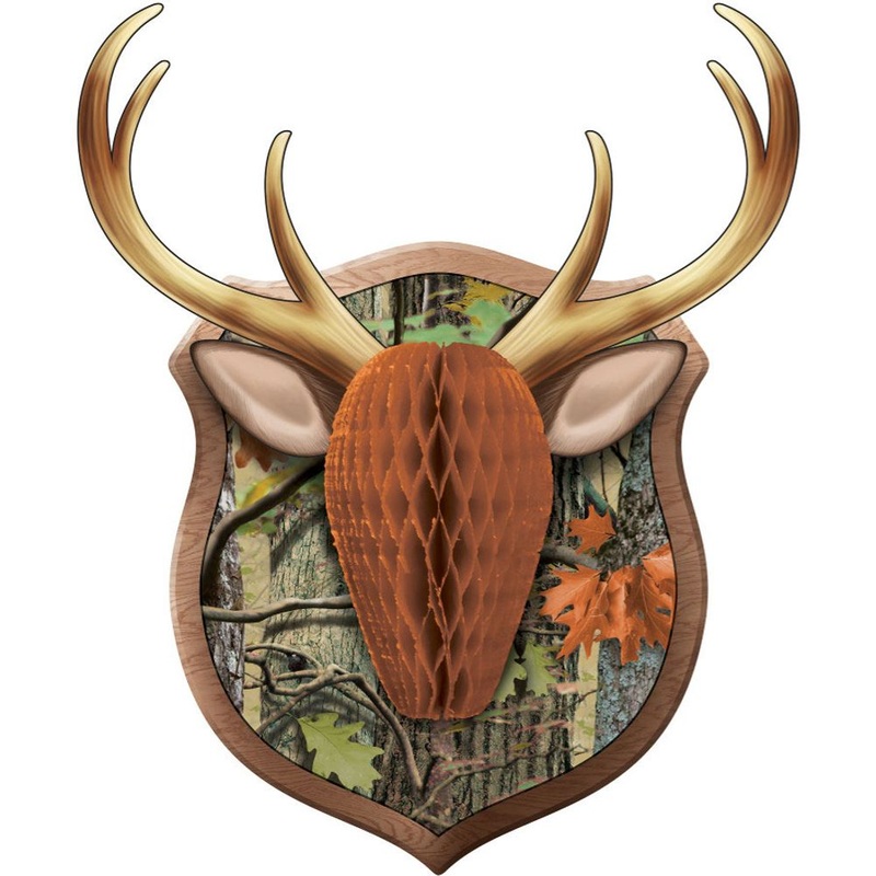 Hunting Camo Honeycomb Cutout