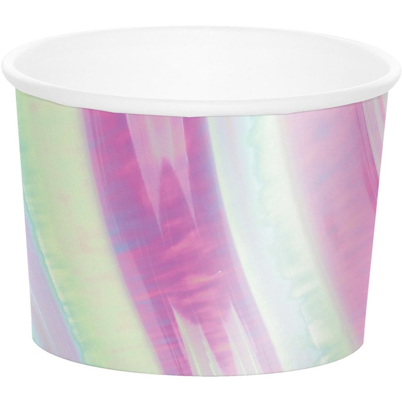 Iridescent Party Treat Cups (6 ct)