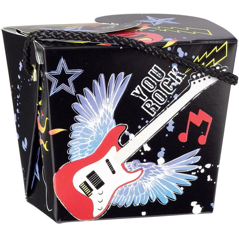 Party Rock Boy Printed Pint Size Pail