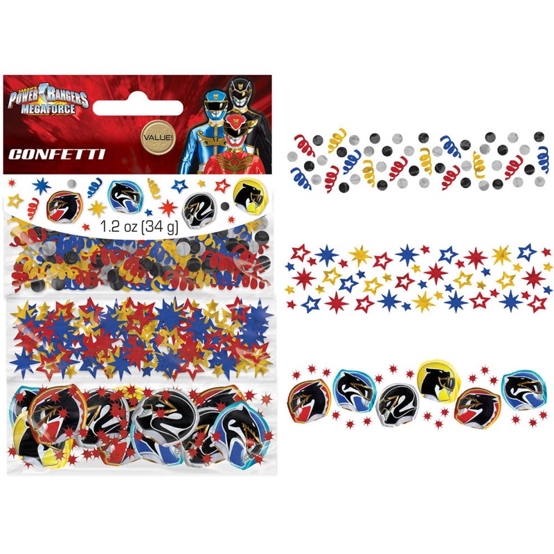 Power Rangers Megaforce Confetti Pack