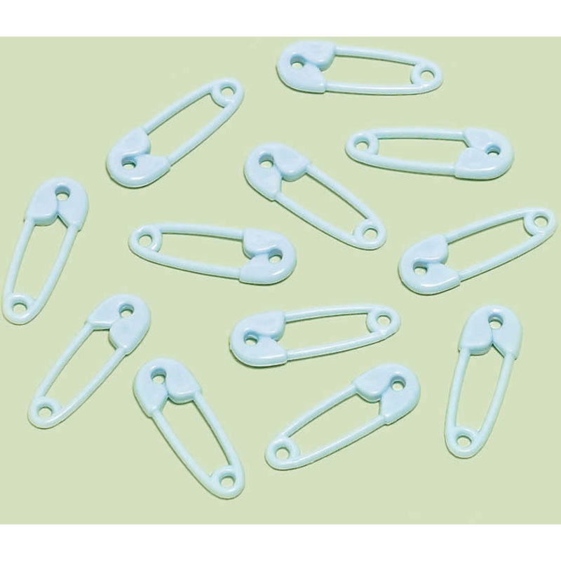 Safety Pins Blue (24 ct)
