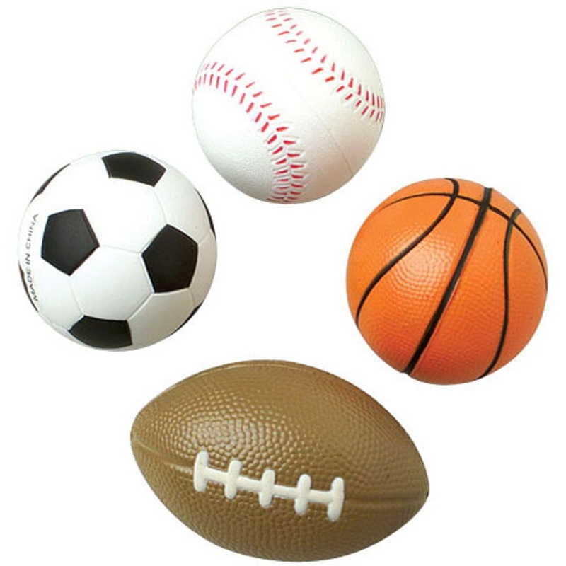 Sports Squeeze Balls (12ct)