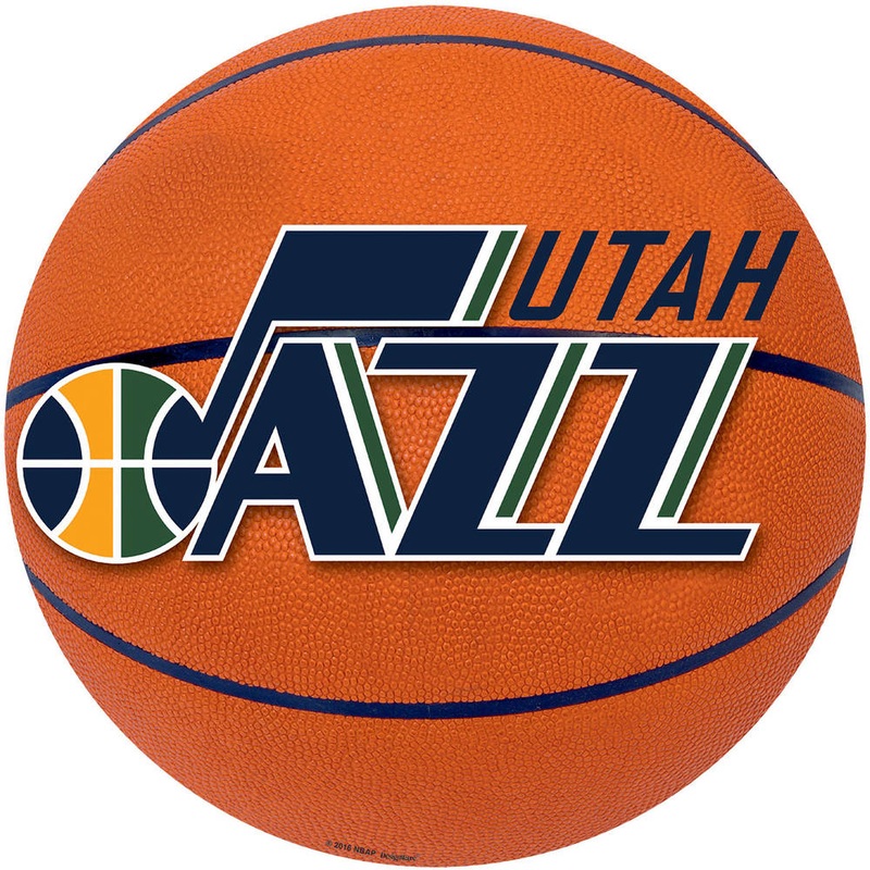 Utah Jazz 12" Basketball Cutout