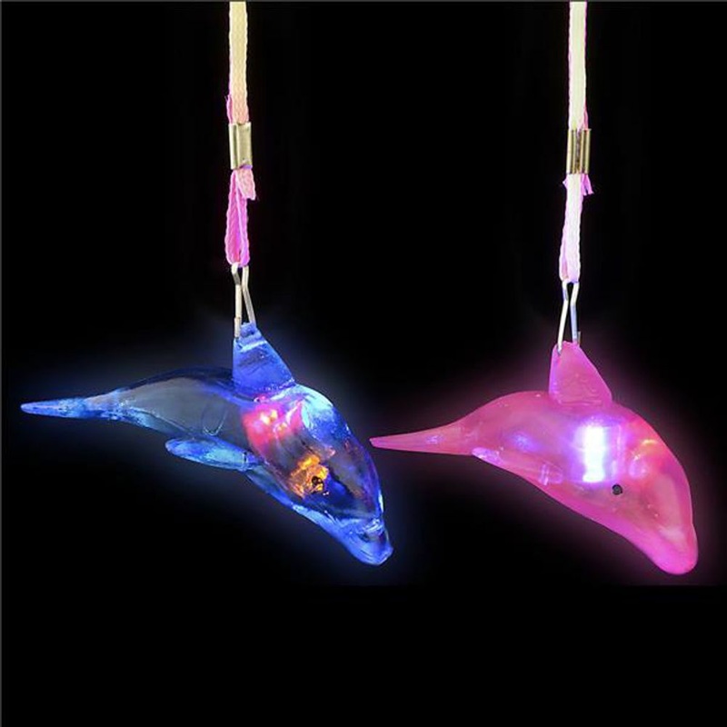 3" Dolphin Necklace (12ct)