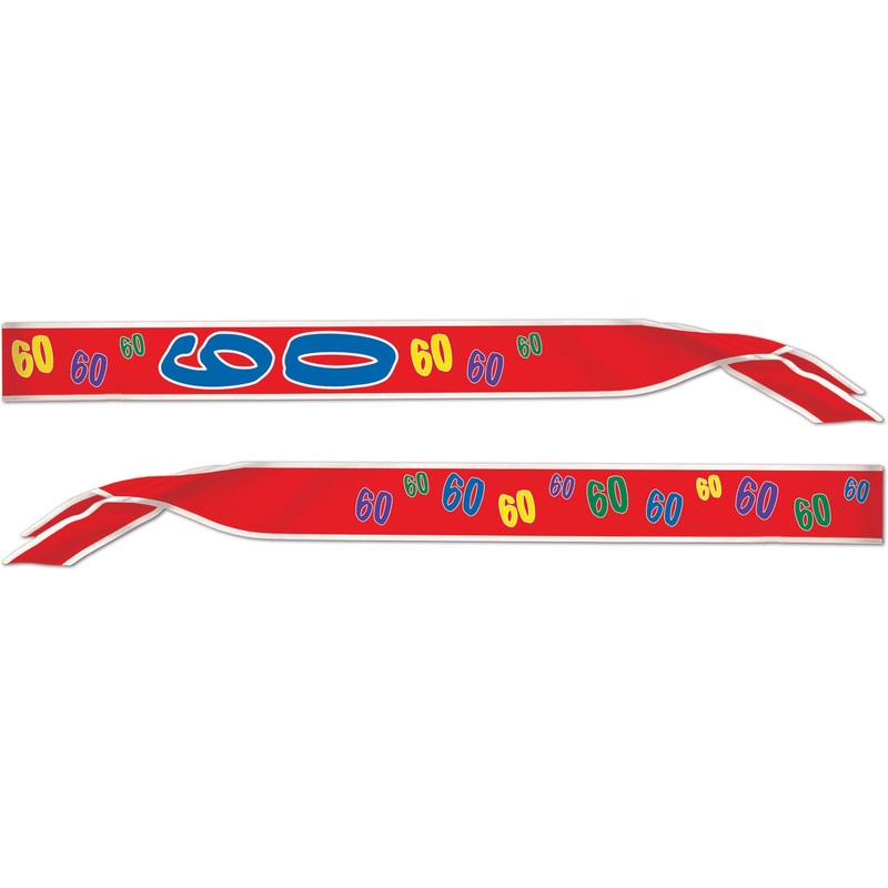 "60" Satin Sash