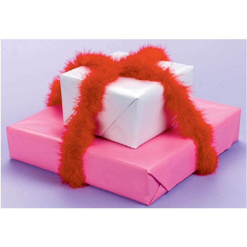 FLUFFY GIFT TRIM