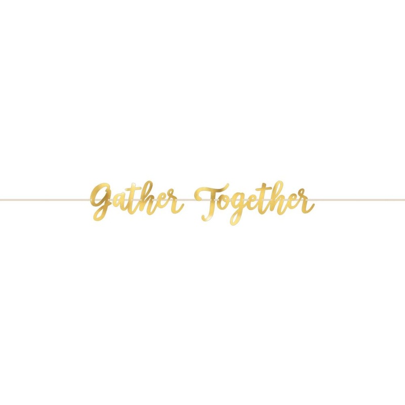 Gather Together Letter Banner (1 ct)