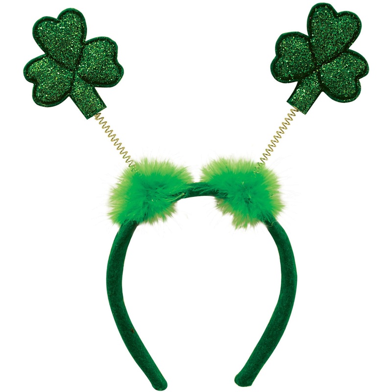 Glittered Shamrock Boppers