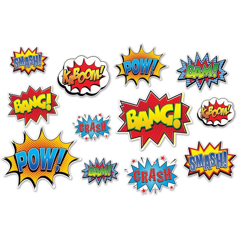 Hero Action Sign Cutouts