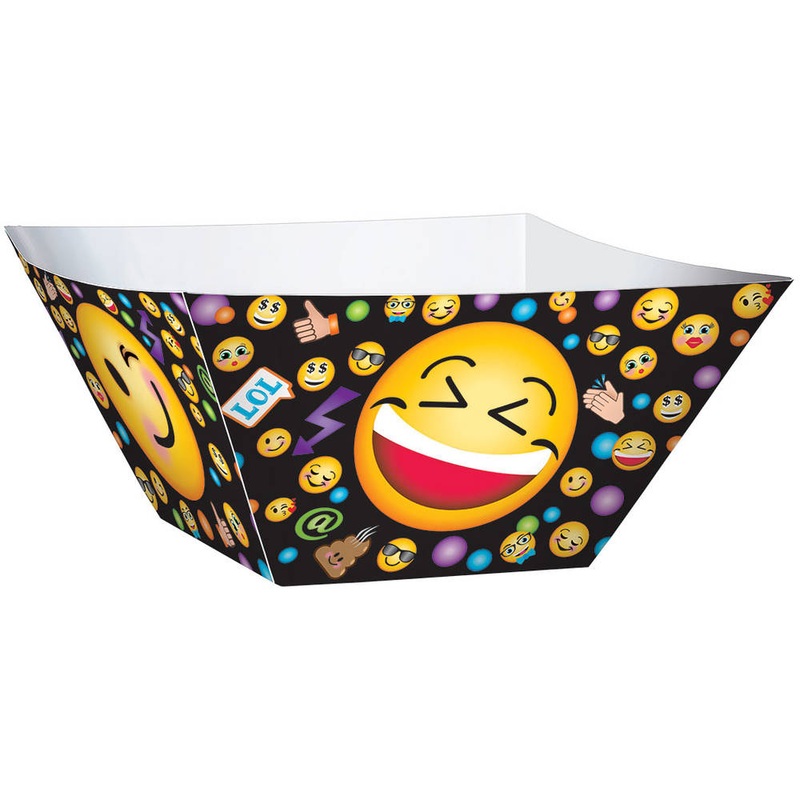 LOL Emojis Paper Serving Bowls (3 ct)