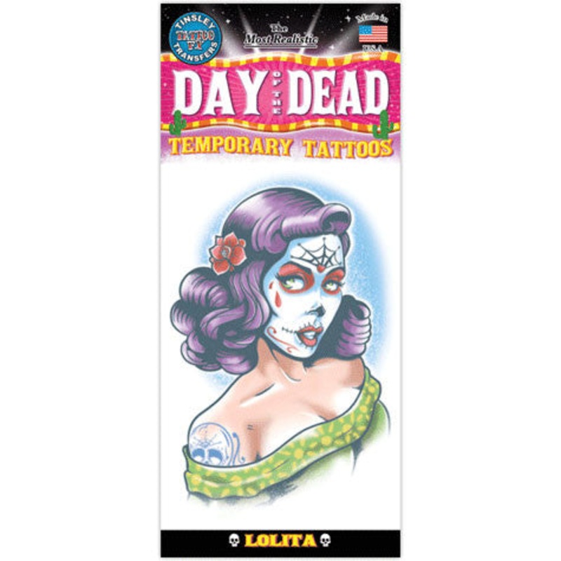 Lolita Day Of The Dead Tattoo