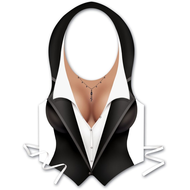 Plastic Female Tux Vest