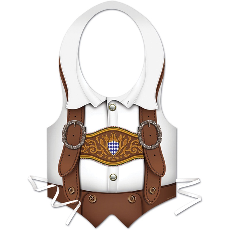 Plastic Oktoberfest Vest