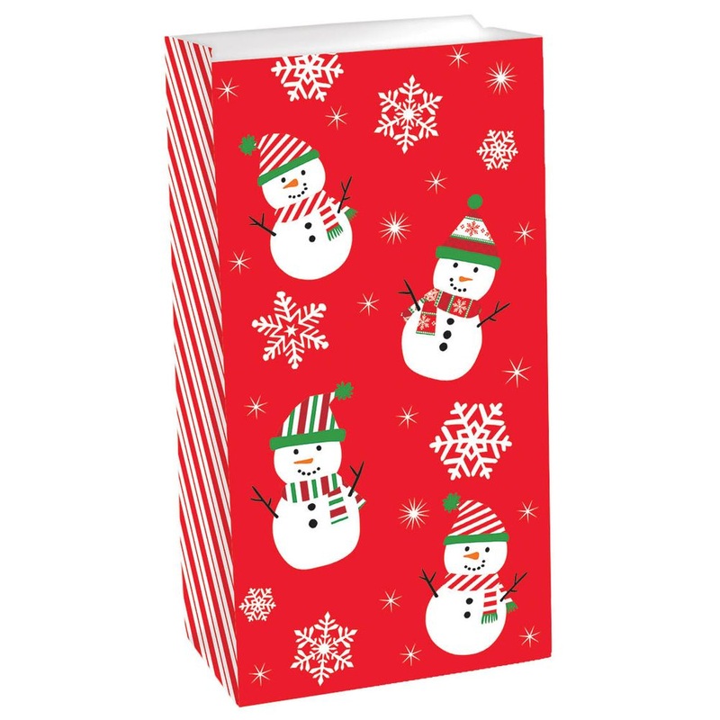 Snowman Treat Sacks