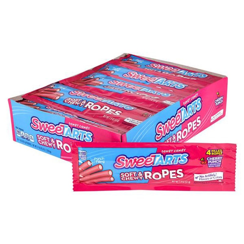 Sweetarts Cherry Punch Ropes (12ct)