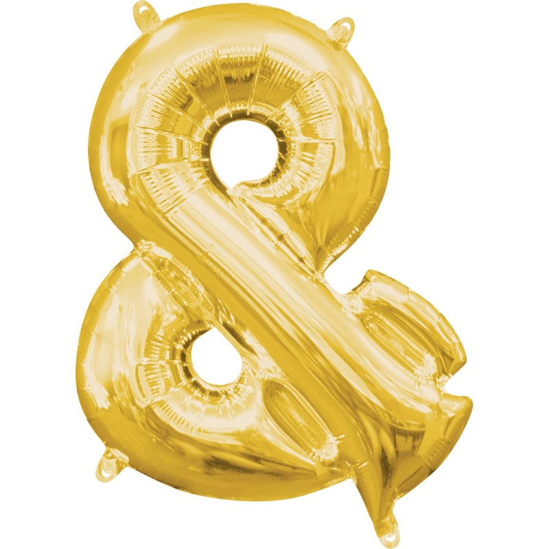 16" SYMBOL & GOLD