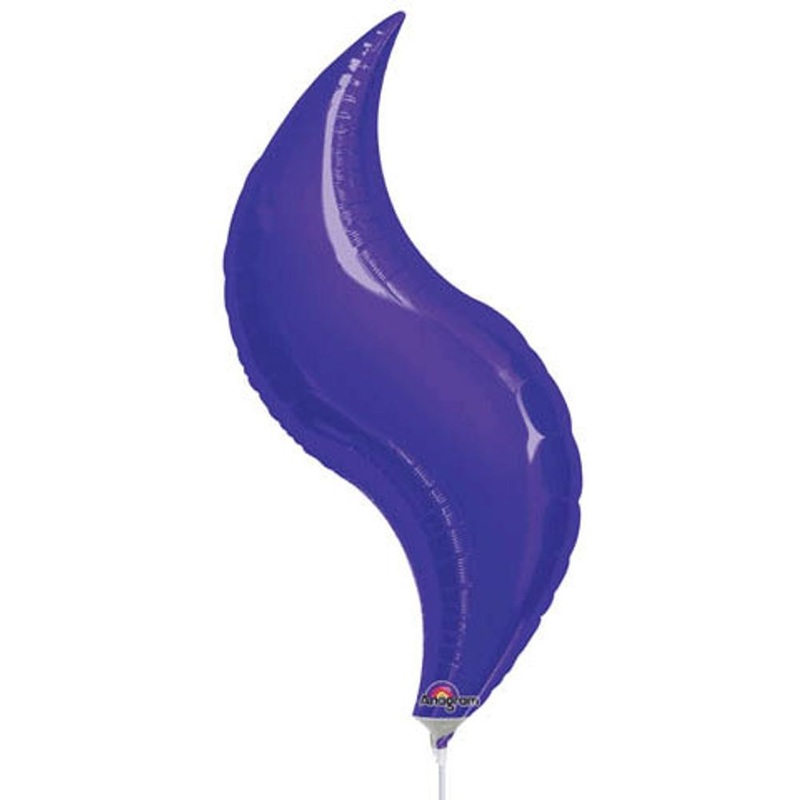 19" Purple Curve