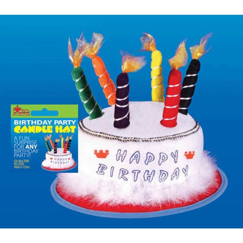 Birthday Party Candle Hat