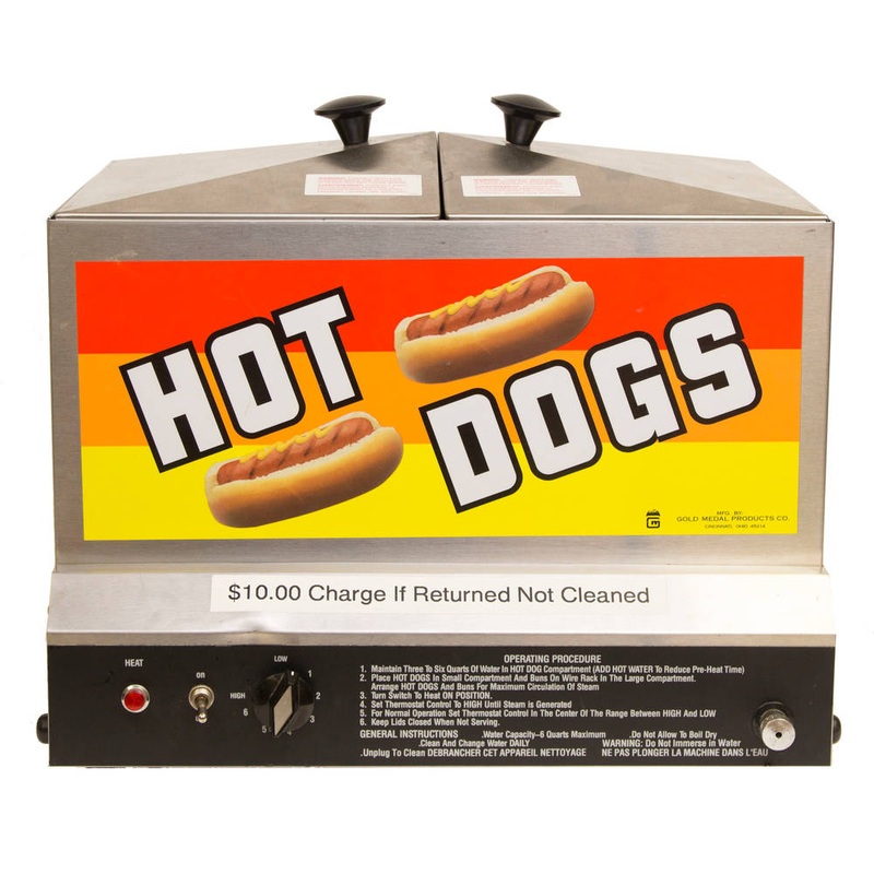 Hot Dogger Steamer Machine Rental