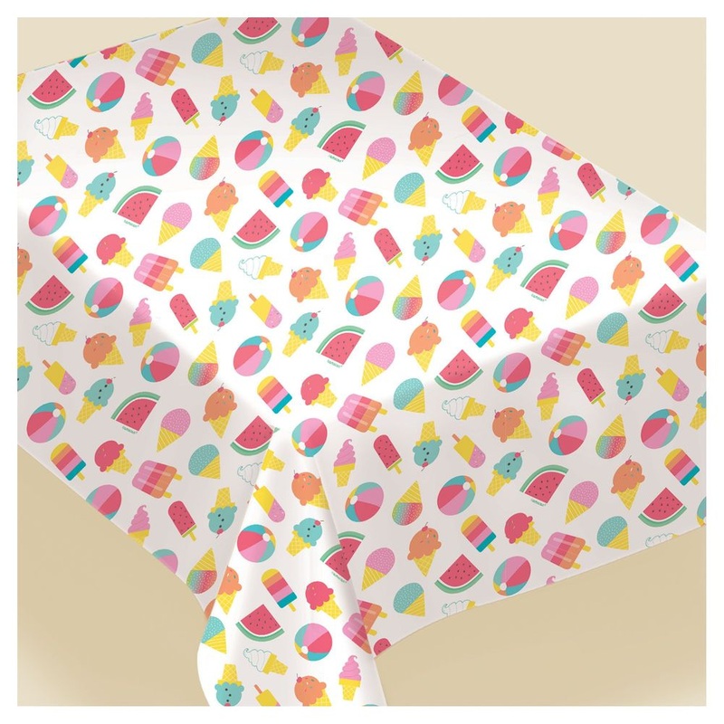 Just Chillin' Flannel Back Tablecover