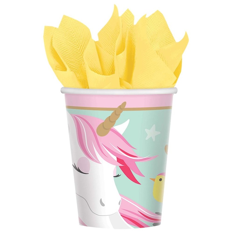 Magical Unicorn 9oz Cups (8ct)