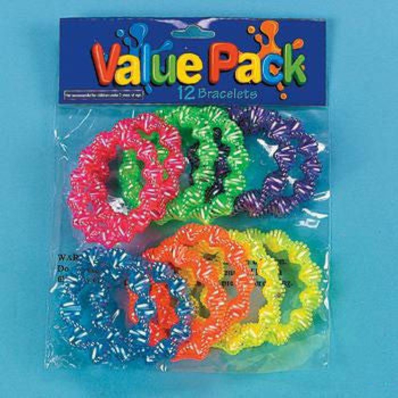 Neon Twist Bracelets