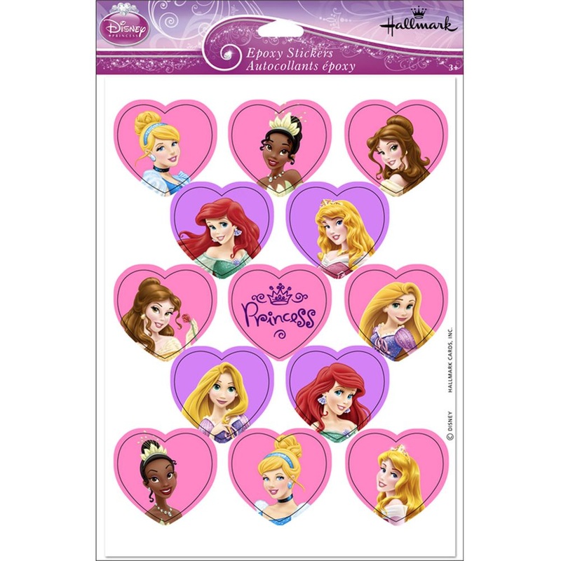 Princess Epoxy Stickers