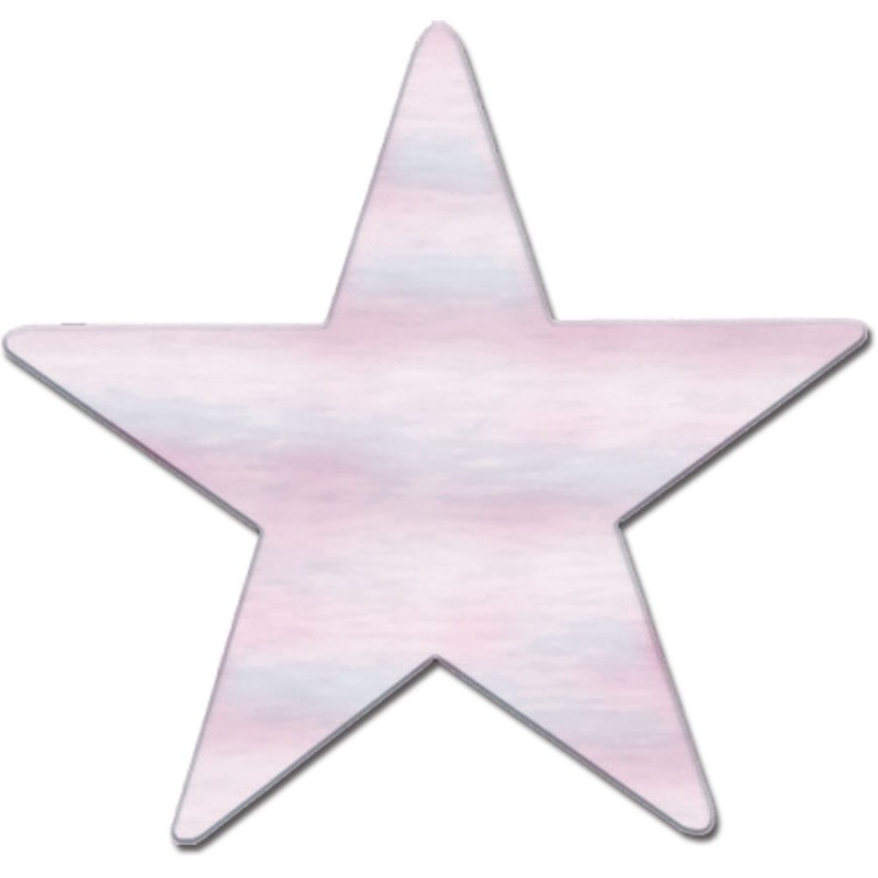5" Assorted Foil Star Cutout