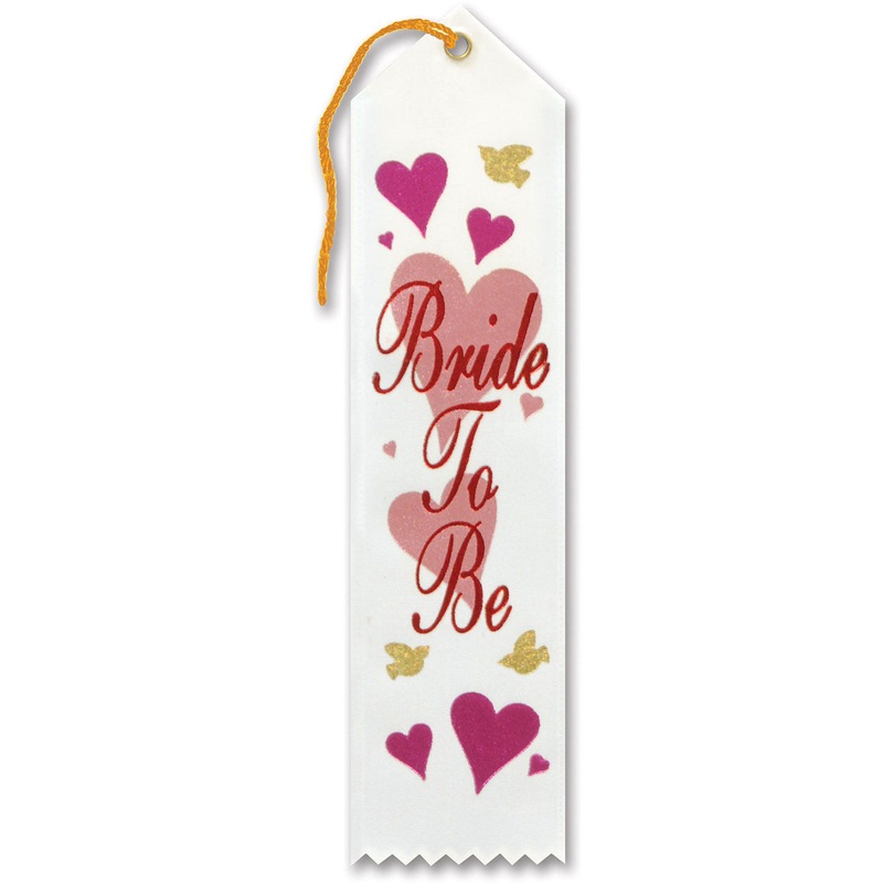 Bride To Be Award Ribbon