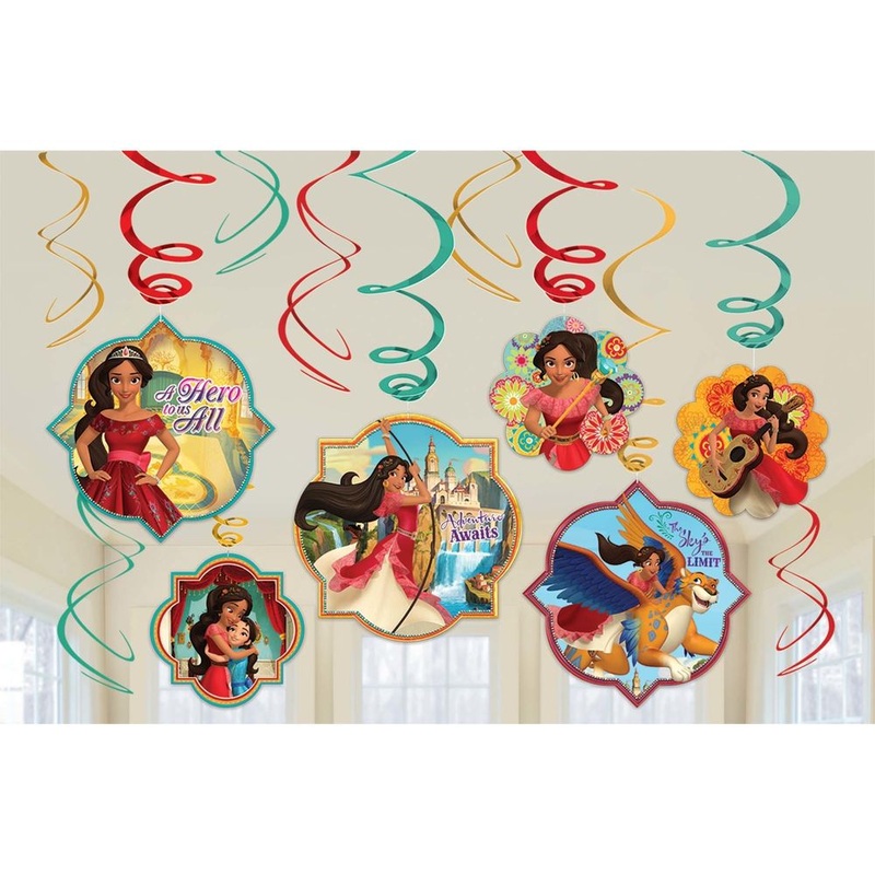 Elena of Avalor Hanging Swirls (12 ct)