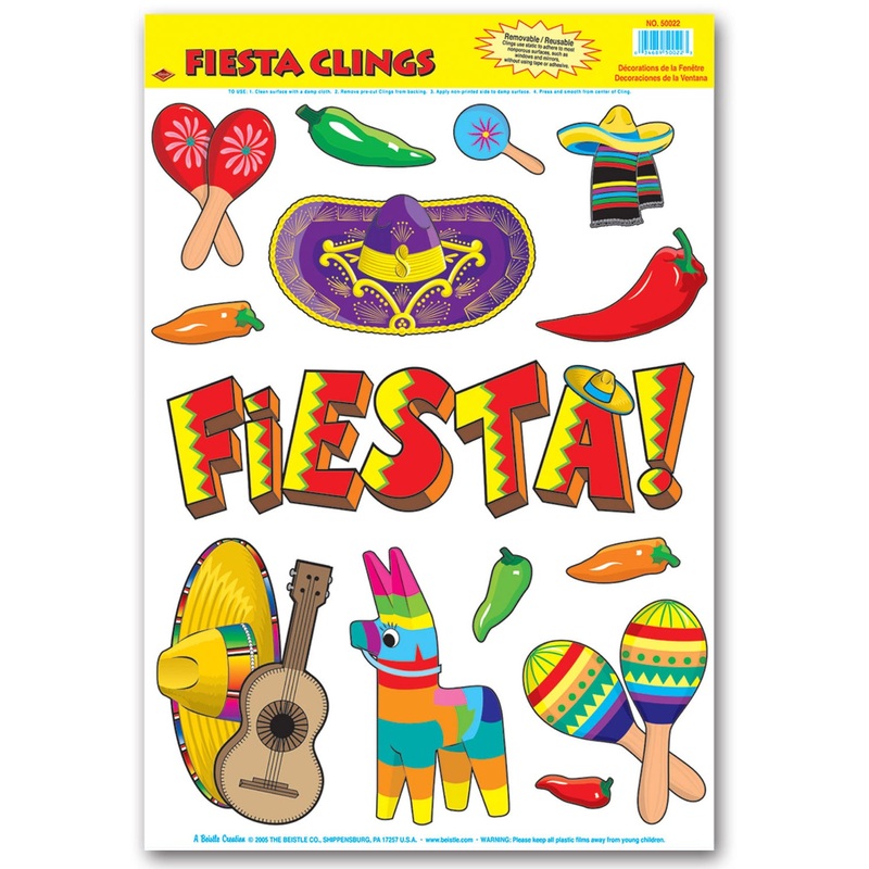 Fiesta Window Clings (1 ct)