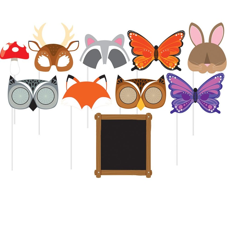 Forest Animals Photo Props (10ct)