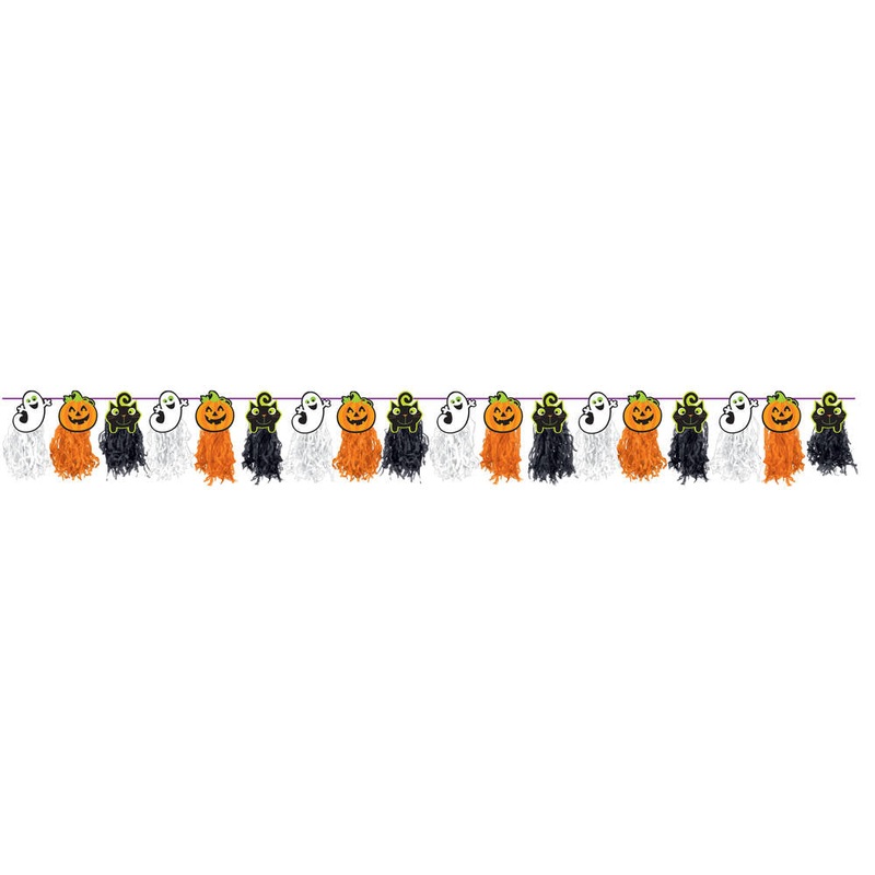 Halloween Paper Tissue Garland