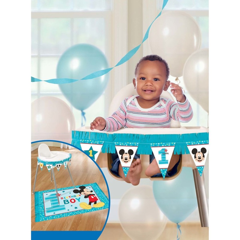 Mickey Fun To Be One High Chair Decorating Kit