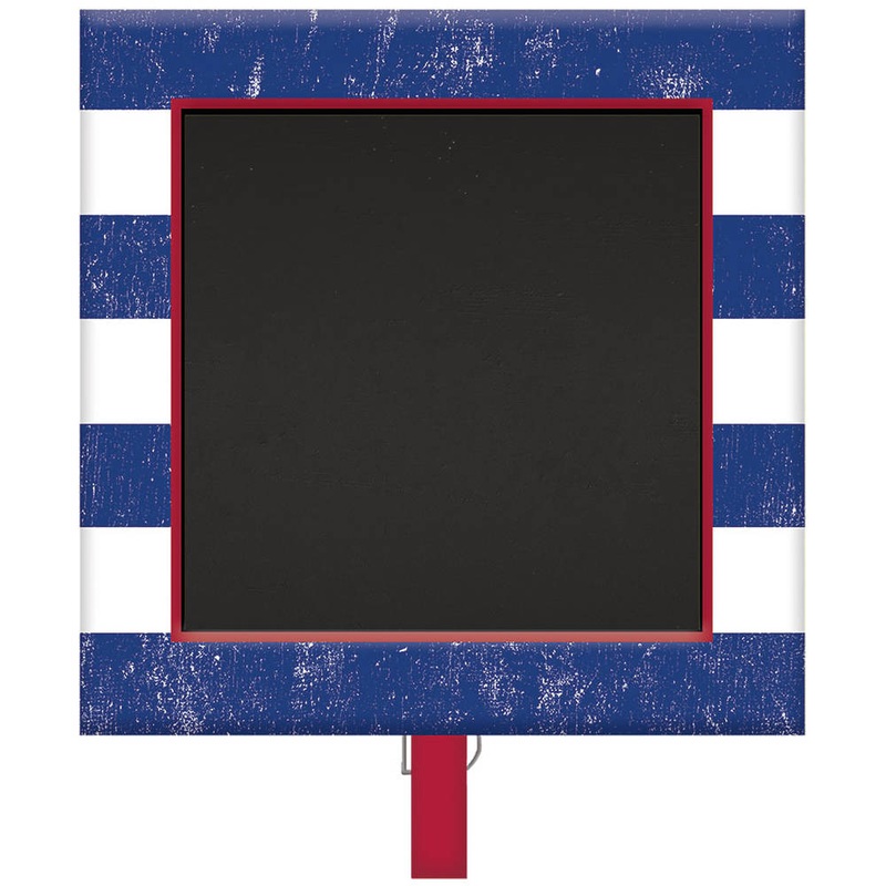 Nautical Chalkboard Clip Signs, 8ct