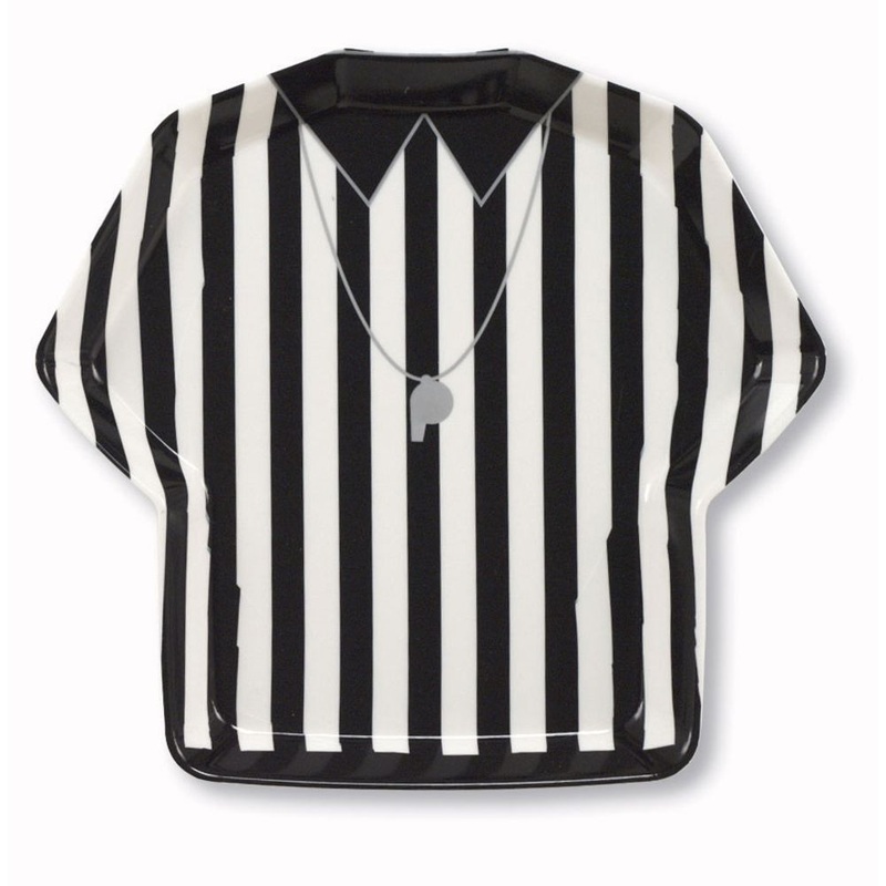 12" Referee Shirt Serving Tray