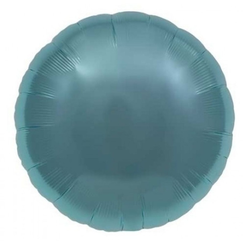 18" Pastel Blue Round