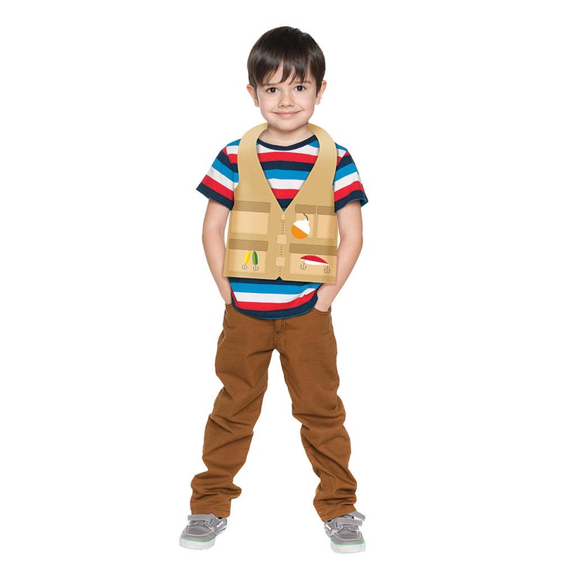 Camp Out Plastic Vest Favor (4ct)