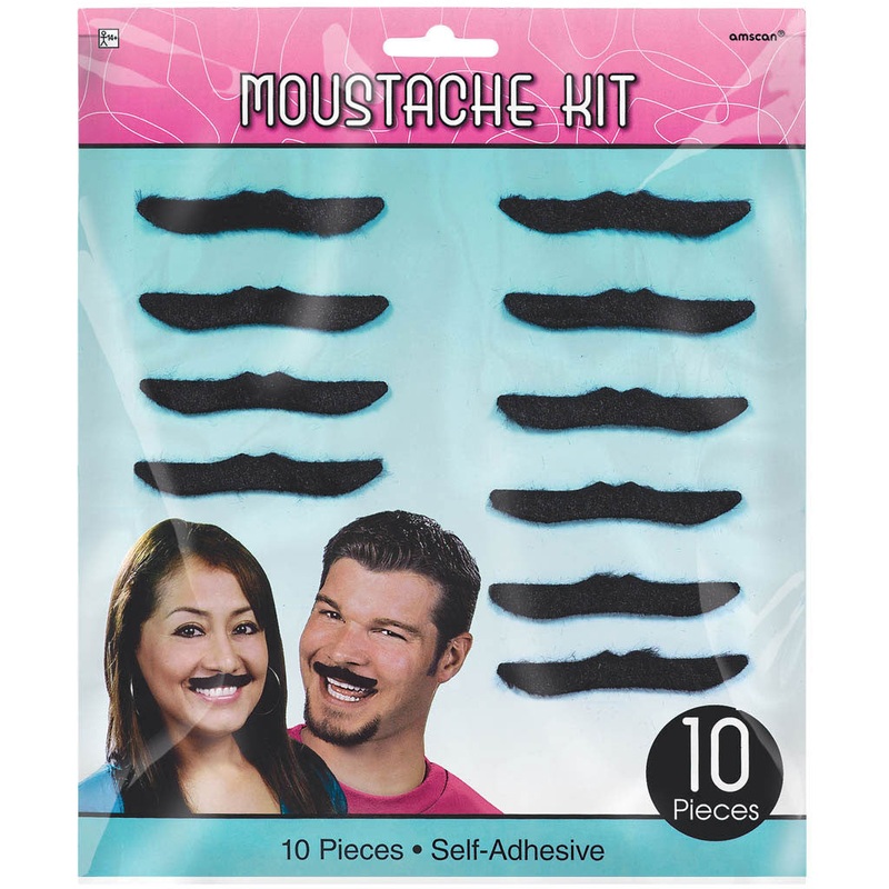 Classic 50's Mustache Assortment