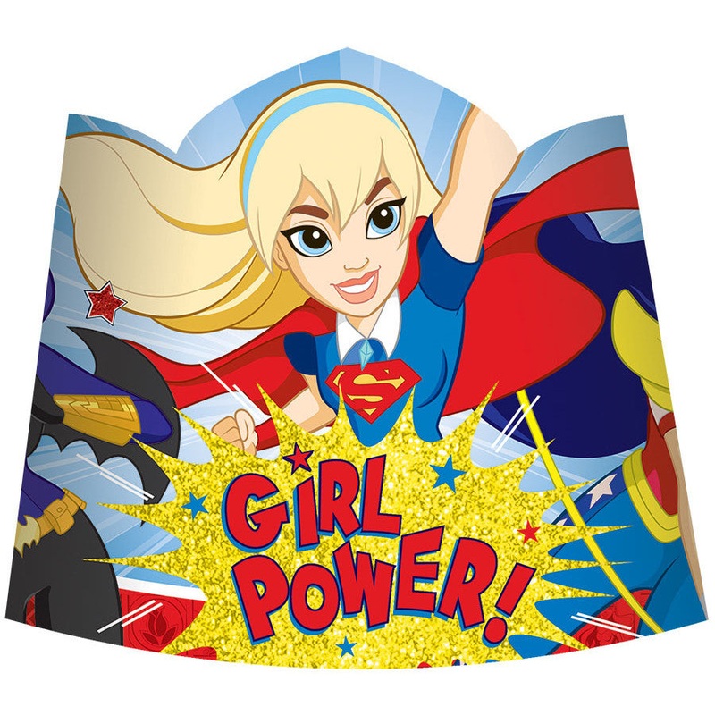DC Super Hero Girls Tiaras (8ct)