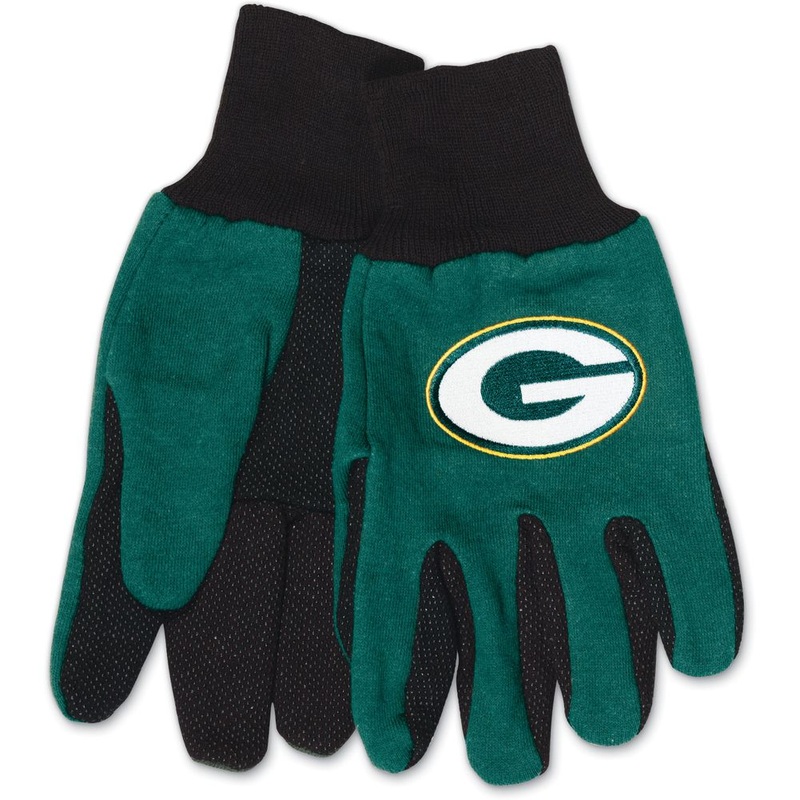 Green Bay Packers Two-Tone Adult Gloves