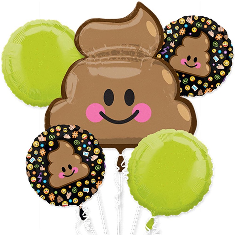 LOL EMOTICON BOUQUET OF BALLOONS