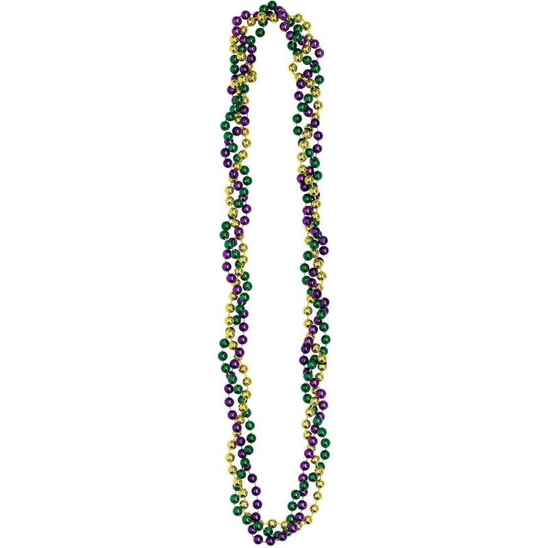 Mardi Gras Twist Necklace