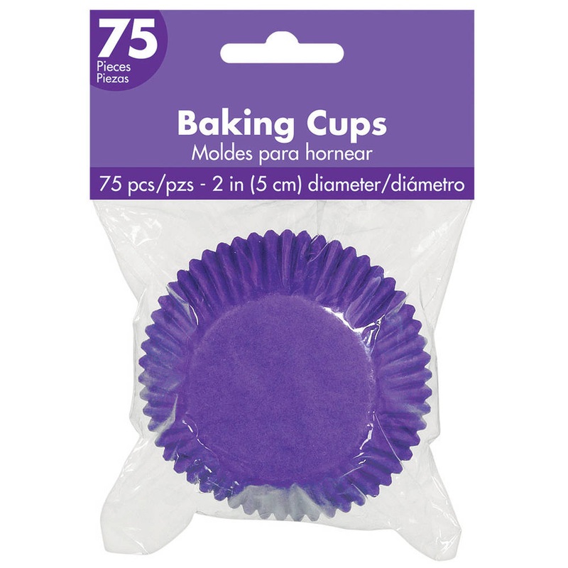 New Purple 2" Baking Cups (75ct)