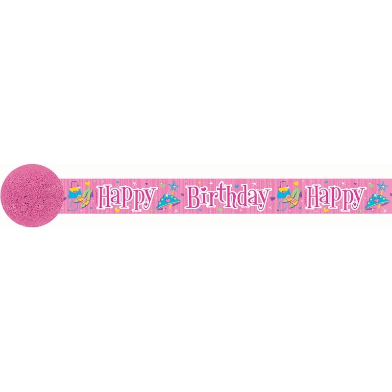 Princess 30' Crepe Streamer