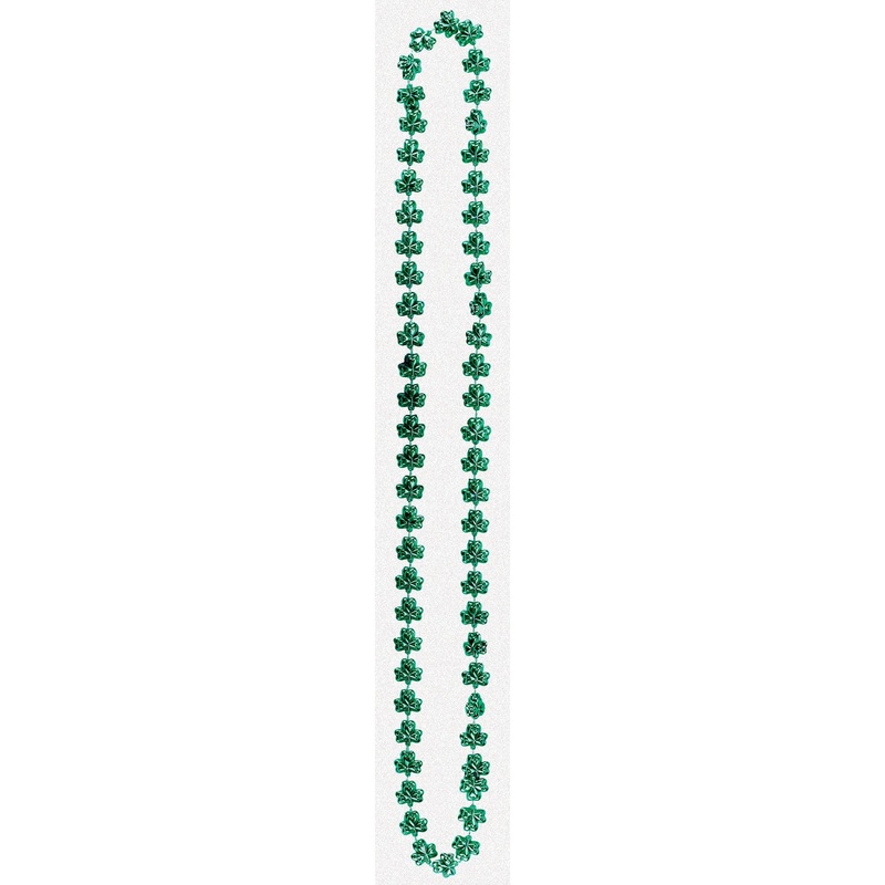 Shamrock Beaded Necklace